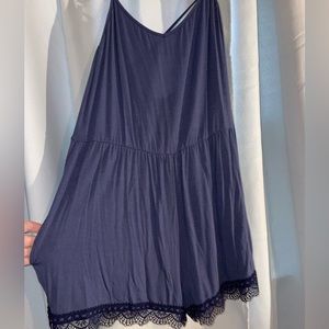 Aerie Blue Romper